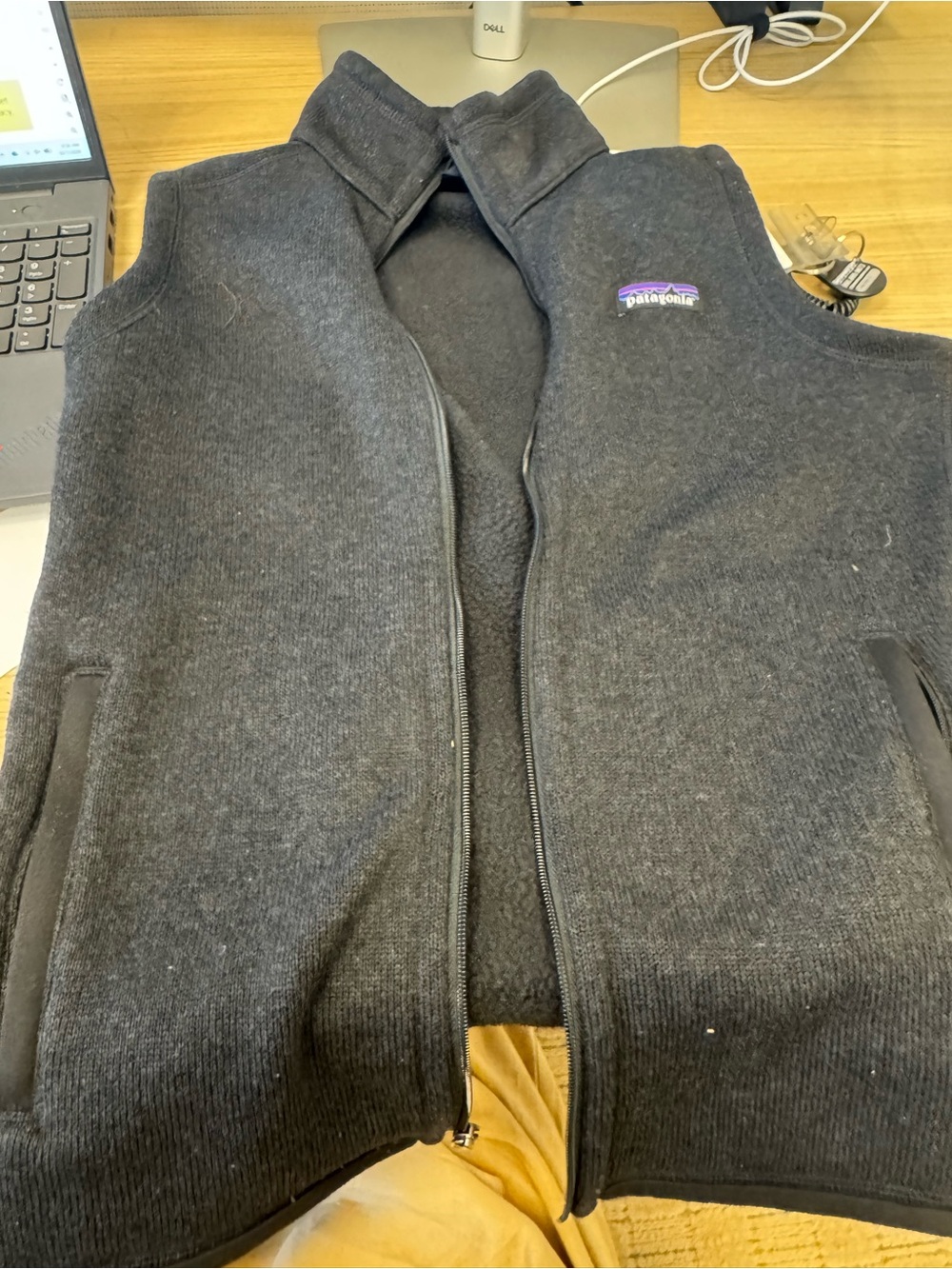 Patagonia women’s Black Full-Zip Vest